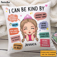Personalized Gift For Granddaughter Kindness Rules Pillow 23709 thumb 1