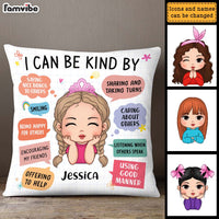 Personalized Gift For Granddaughter Kindness Rules Pillow 23709 thumb 1