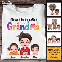 Personalized Gift For Grandma Blessed To Be Called Shirt - Hoodie - Sweatshirt 23710 thumb 1