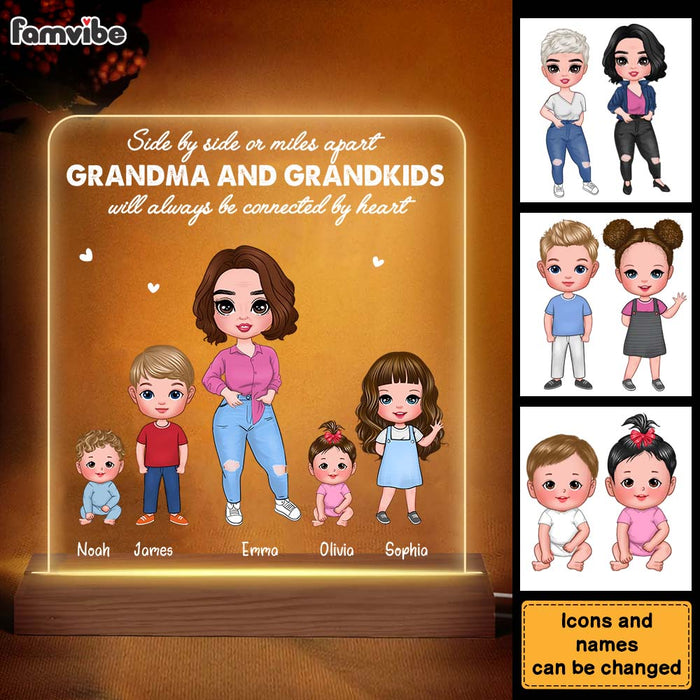 Personalized Gift For Grandma Plaque LED Lamp Night Light 23712 1