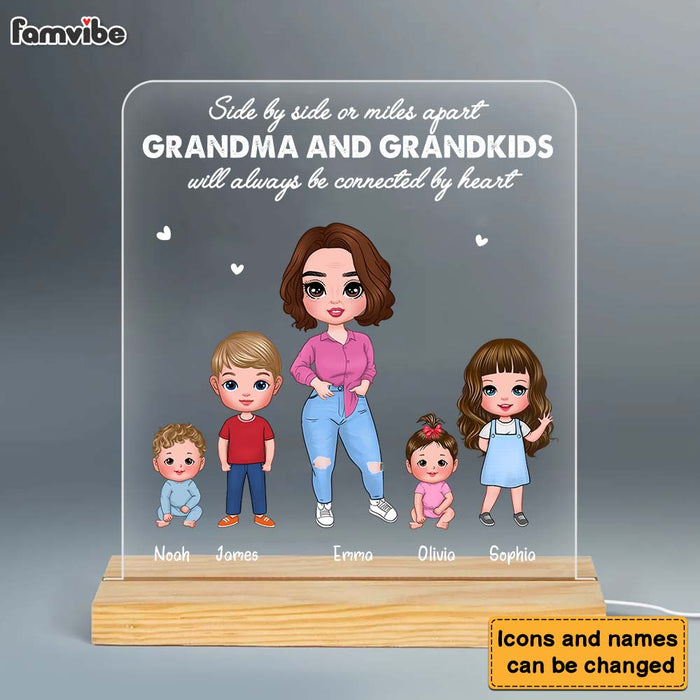 Personalized Gift For Grandma Plaque LED Lamp Night Light 23712 1