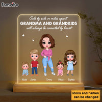 Personalized Gift For Grandma Plaque LED Lamp Night Light 23712 thumb 1