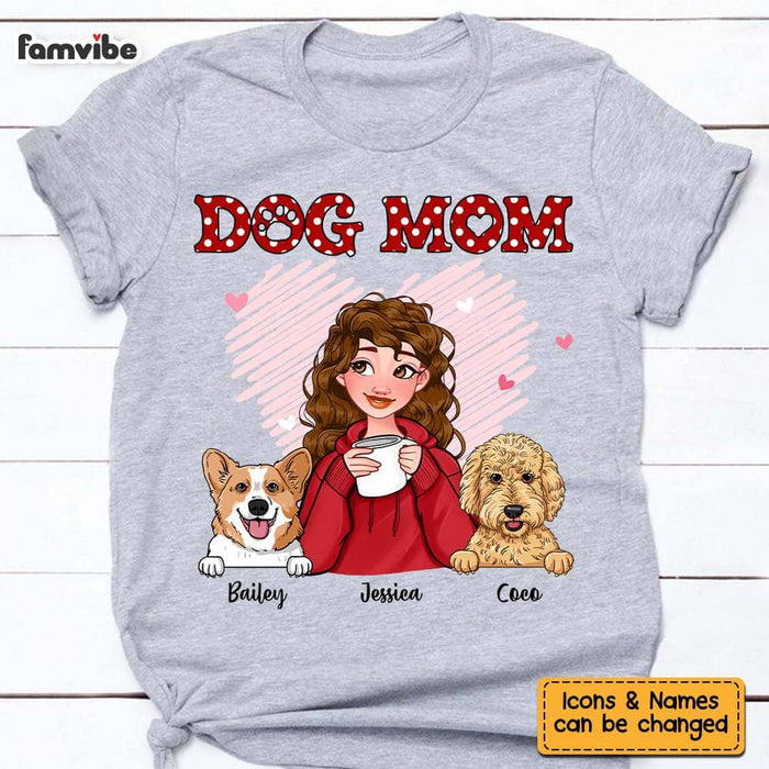 Personalized Gift For Dog Mom Shirt - Hoodie - Sweatshirt 23719 1