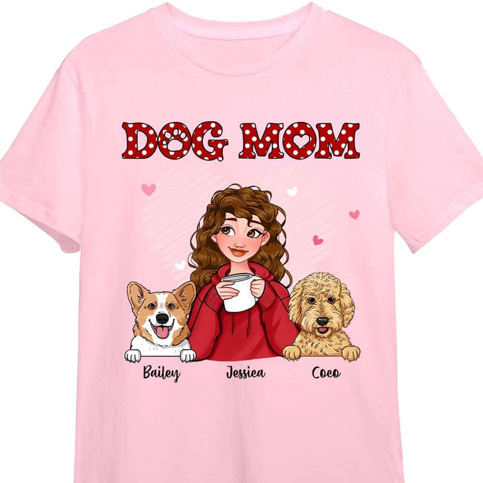 Personalized Gift For Dog Mom Shirt - Hoodie - Sweatshirt 23719 1