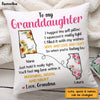 Personalized To My Granddaughter Long Distance Pillow 23721 1