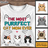 Personalized Purrfect Cat Mom Shirt - Hoodie - Sweatshirt 23723 thumb 1
