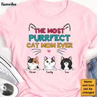 Personalized Purrfect Cat Mom Shirt - Hoodie - Sweatshirt 23723 thumb 1