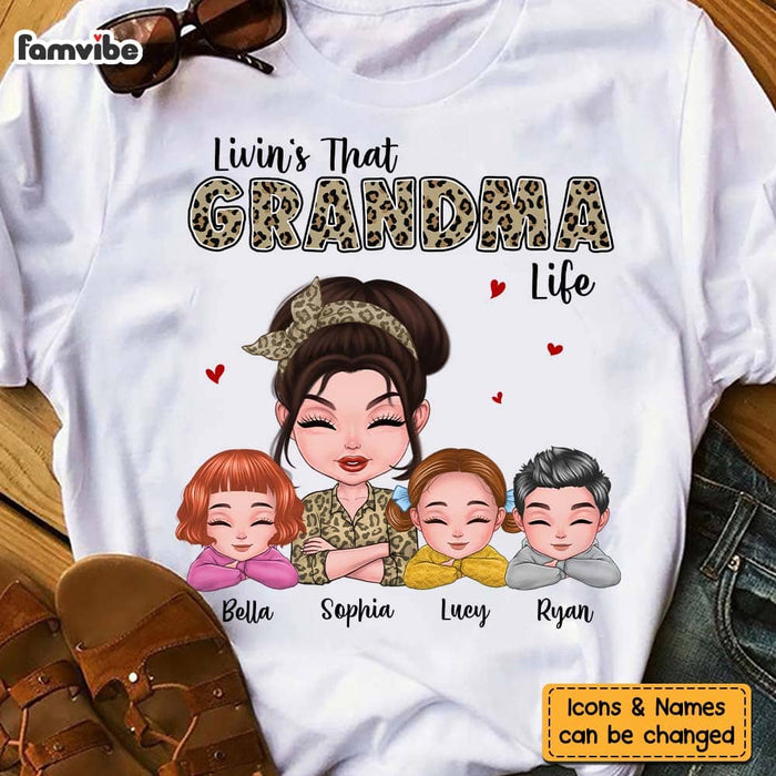 Personalized Living That Grandma Life Shirt - Hoodie - Sweatshirt 23724 1