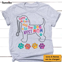 Personalized Happy Mother's Day Dog Mom Shirt - Hoodie - Sweatshirt 23727 thumb 1