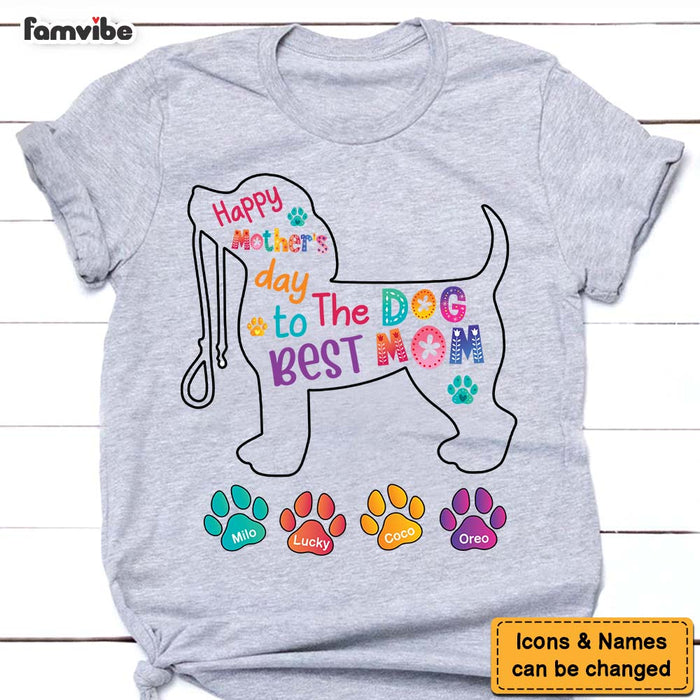 Personalized Happy Mother's Day Dog Mom Shirt - Hoodie - Sweatshirt 23727 1