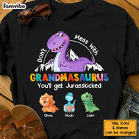 Personalized Gift Grandmasaurus Shirt - Hoodie - Sweatshirt 23729 thumb 1