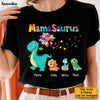 Personalized Mamasaurus Colorful Flower Shirt - Hoodie - Sweatshirt 23733 1