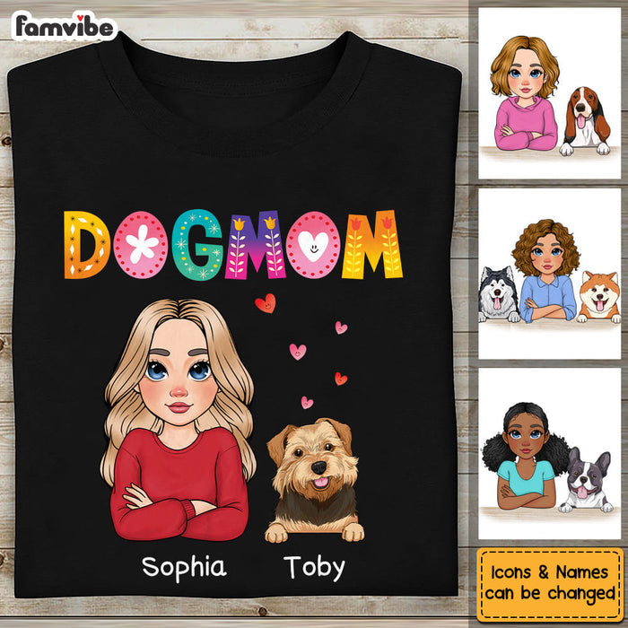 Personalized Gift for Dog Mom Shirt - Hoodie - Sweatshirt 23734 1