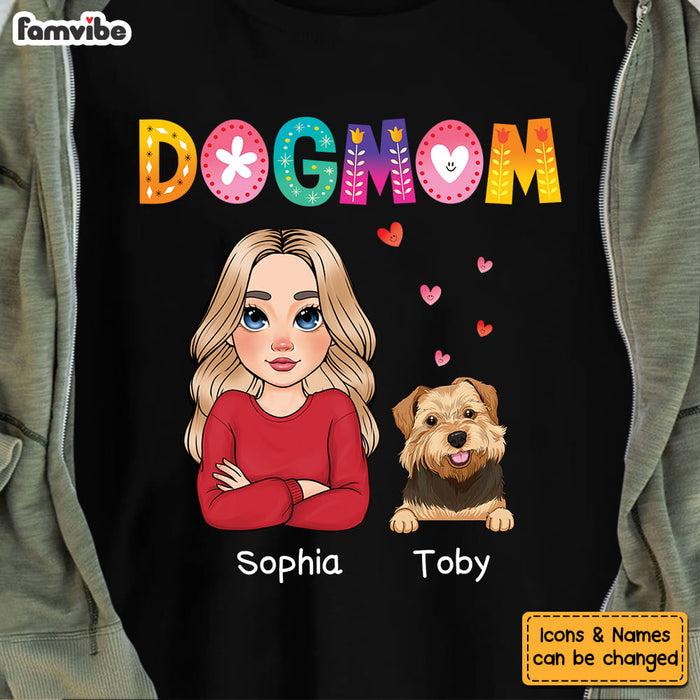 Personalized Gift for Dog Mom Shirt - Hoodie - Sweatshirt 23734 1