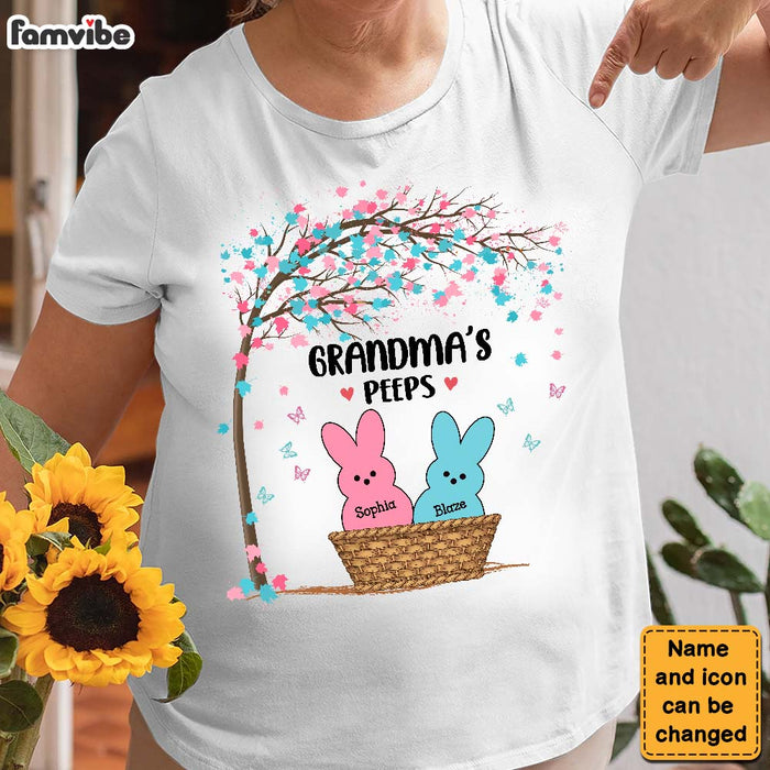 Personalized Grandma Bunny Easter Shirt - Hoodie - Sweatshirt 23735 1