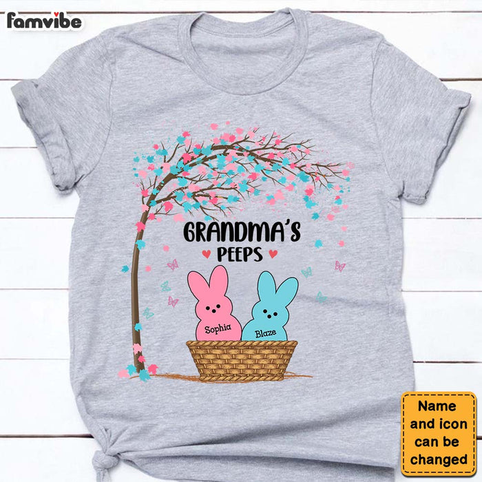 Personalized Grandma Bunny Easter Shirt - Hoodie - Sweatshirt 23735 1