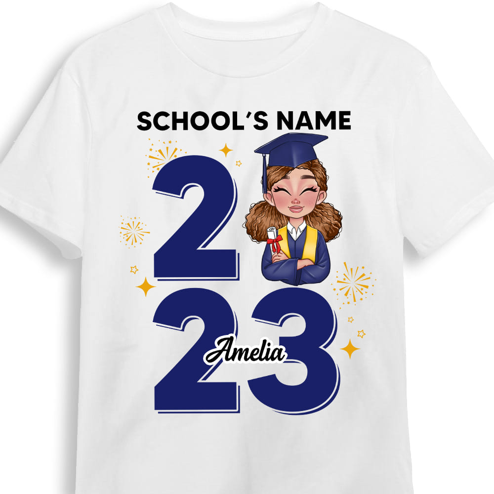 Personalized Graduation Gift For Daughter Shirt 23737 Primary Mockup