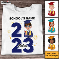 Personalized Graduation Gift For Grandson Shirt - Hoodie - Sweatshirt 23738 thumb 1
