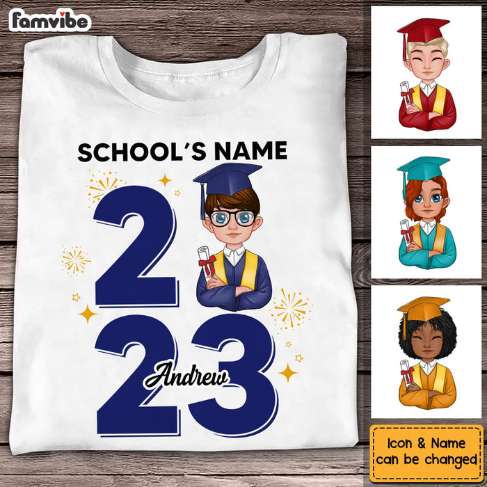 Personalized Graduation Gift For Grandson Shirt - Hoodie - Sweatshirt 23738 1