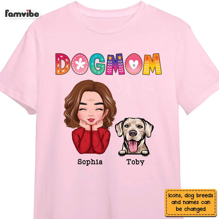Personalized Gift for Dog Mom Shirt - Hoodie - Sweatshirt 23741 1