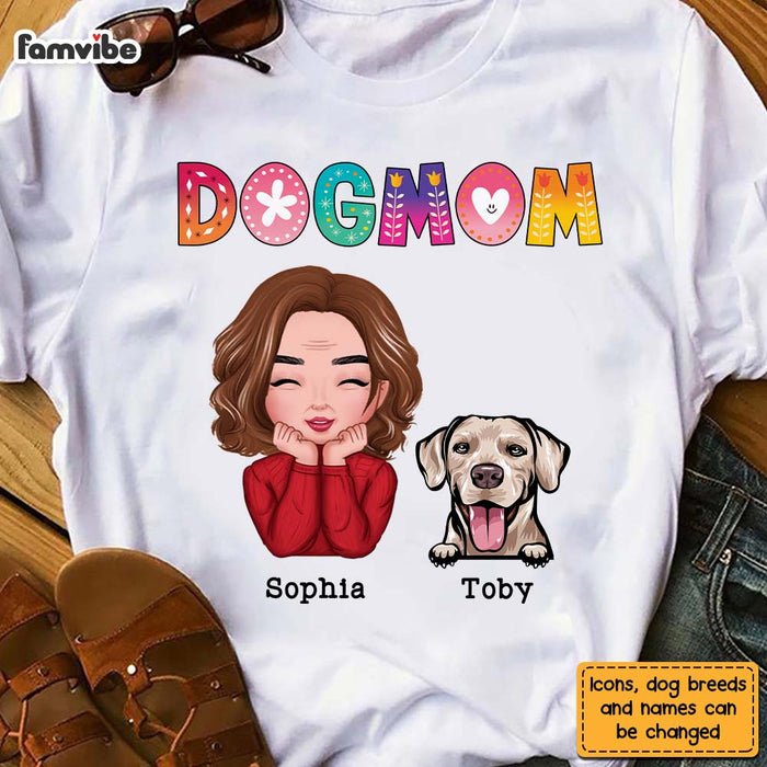 Personalized Gift for Dog Mom Shirt - Hoodie - Sweatshirt 23741 1