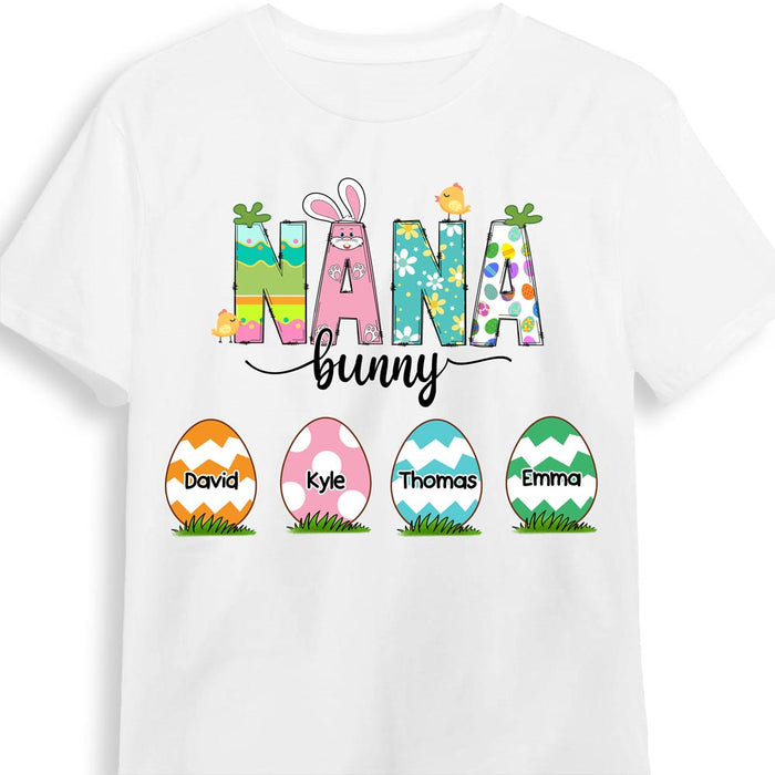 Personalized Gift For Grandma Bunny Easter Shirt - Hoodie - Sweatshirt 23743 1
