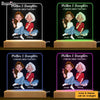 Personalized Mother And Daughter Forever Linked Together Plaque LED Lamp Night Light 23745 1