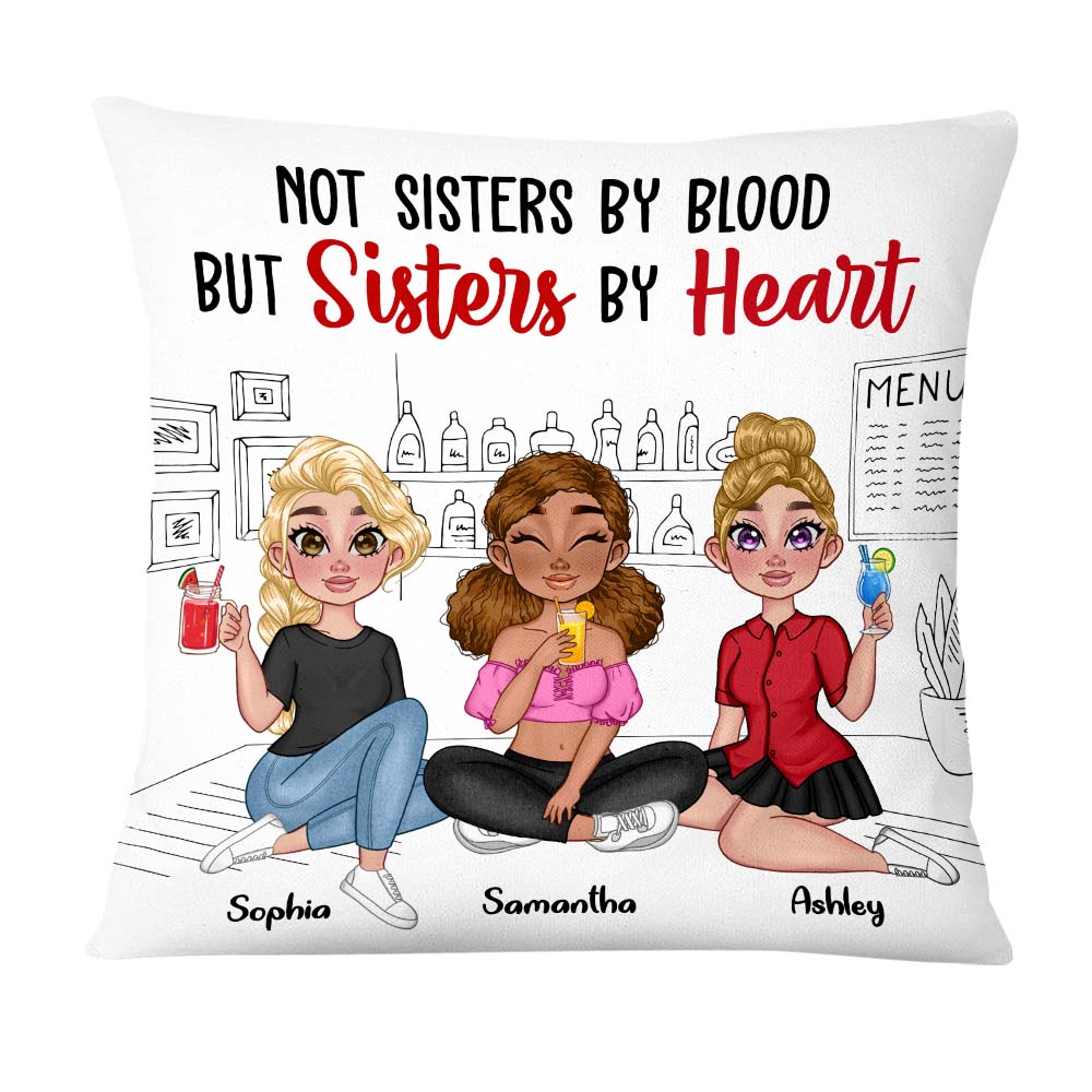Personalized Friends Forever Pillow 23748 Primary Mockup