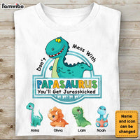 Personalized Gift For Papasaurus Shirt - Hoodie - Sweatshirt 23749 thumb 1