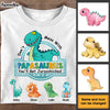 Personalized Gift For Papasaurus Shirt - Hoodie - Sweatshirt 23749 1