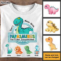 Personalized Gift For Papasaurus Shirt - Hoodie - Sweatshirt 23749 thumb 1