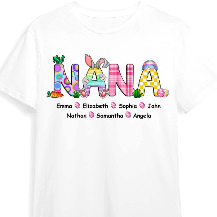 Personalized Grandma Easter Bunny Shirt - Hoodie - Sweatshirt 23750 1