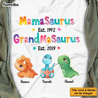 Personalized Grandmasaurus Colorful Flower Shirt - Hoodie - Sweatshirt 23754 thumb 1