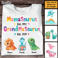 Personalized Grandmasaurus Colorful Flower Shirt - Hoodie - Sweatshirt 23754 thumb 1