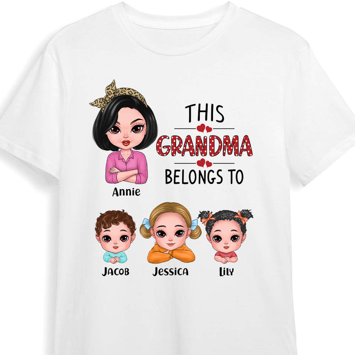Personalized This Grandma Belongs To Shirt - Hoodie - Sweatshirt 23755 1