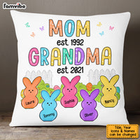 Personalized First Mom Now Grandma Easter Pillow 23761 thumb 1