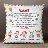Personalized Grandma Spanish Abuela Pillow AP271 67O53 thumb 1