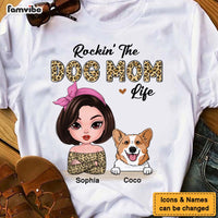 Personalized Rocking The Dog Mom Life Shirt - Hoodie - Sweatshirt 23763 thumb 1