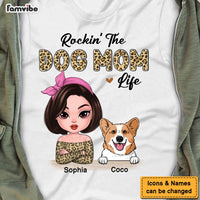 Personalized Rocking The Dog Mom Life Shirt - Hoodie - Sweatshirt 23763 thumb 1