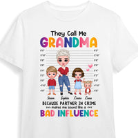 Personalized Gift They Call Me Grandma Shirt - Hoodie - Sweatshirt 23766 thumb 1