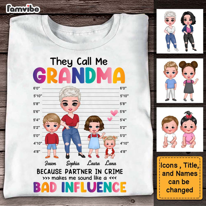 Personalized Gift They Call Me Grandma Shirt - Hoodie - Sweatshirt 23766 1
