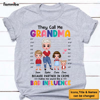Personalized Gift They Call Me Grandma Shirt - Hoodie - Sweatshirt 23766 thumb 1