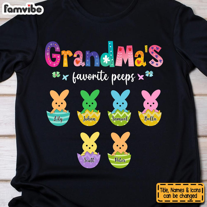 Personalized Gift for Grandma's Favorite Peeps Shirt - Hoodie - Sweatshirt 23767 1
