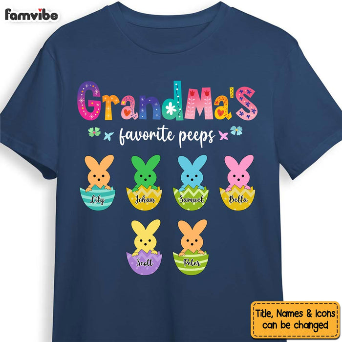 Personalized Gift for Grandma's Favorite Peeps Shirt - Hoodie - Sweatshirt 23767 1