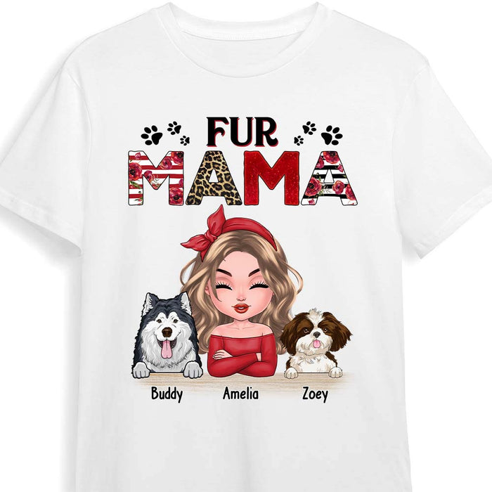 Personalized Gift Fur Mama Shirt - Hoodie - Sweatshirt 23768 1