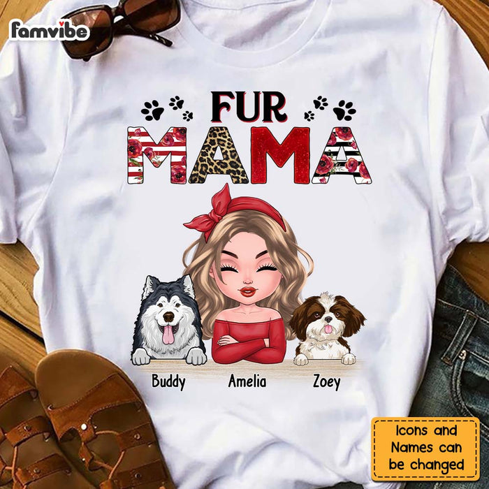 Personalized Gift Fur Mama Shirt - Hoodie - Sweatshirt 23768 1