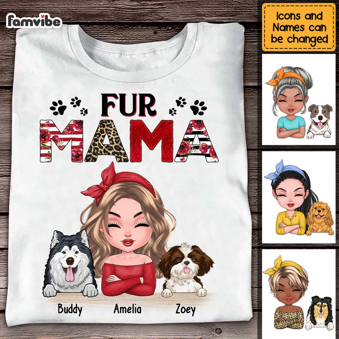 Personalized Gift Fur Mama Shirt - Hoodie - Sweatshirt 23768 1