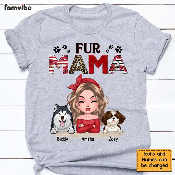 Personalized Gift Fur Mama Shirt - Hoodie - Sweatshirt 23768 1
