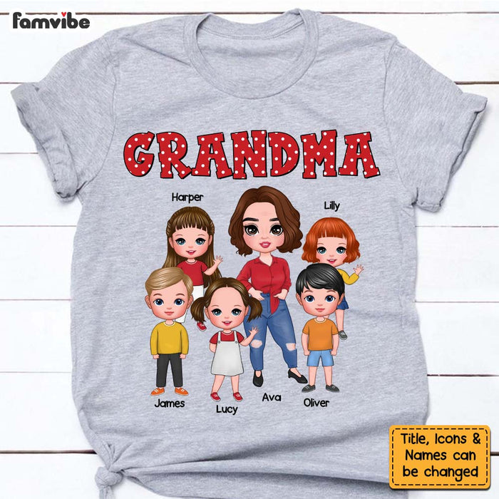 Personalized Gift for Grandma Shirt - Hoodie - Sweatshirt 23771 1