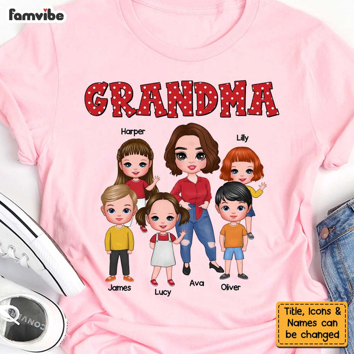 Personalized Gift for Grandma Shirt - Hoodie - Sweatshirt 23771 1